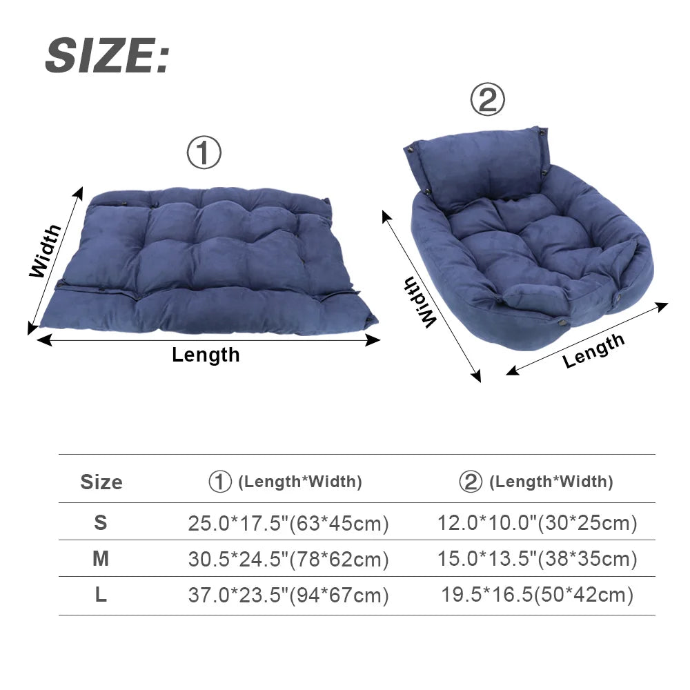 3-in-1 Multifunctional Dog & Cat Bed Mat