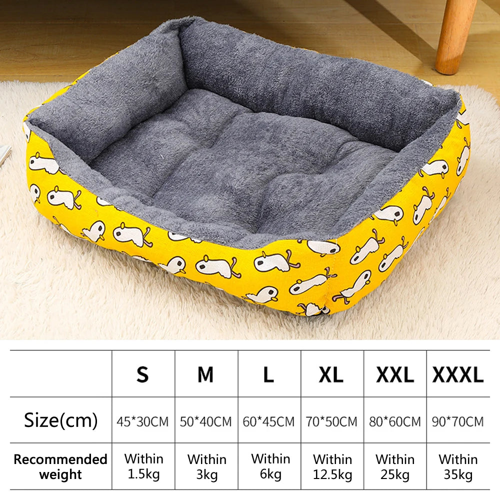 Large Warm Dog & Cat Bed Sofa