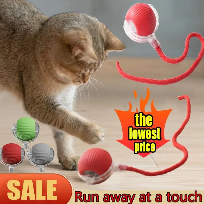 Self-Moving Electronic Cat Ball Toy