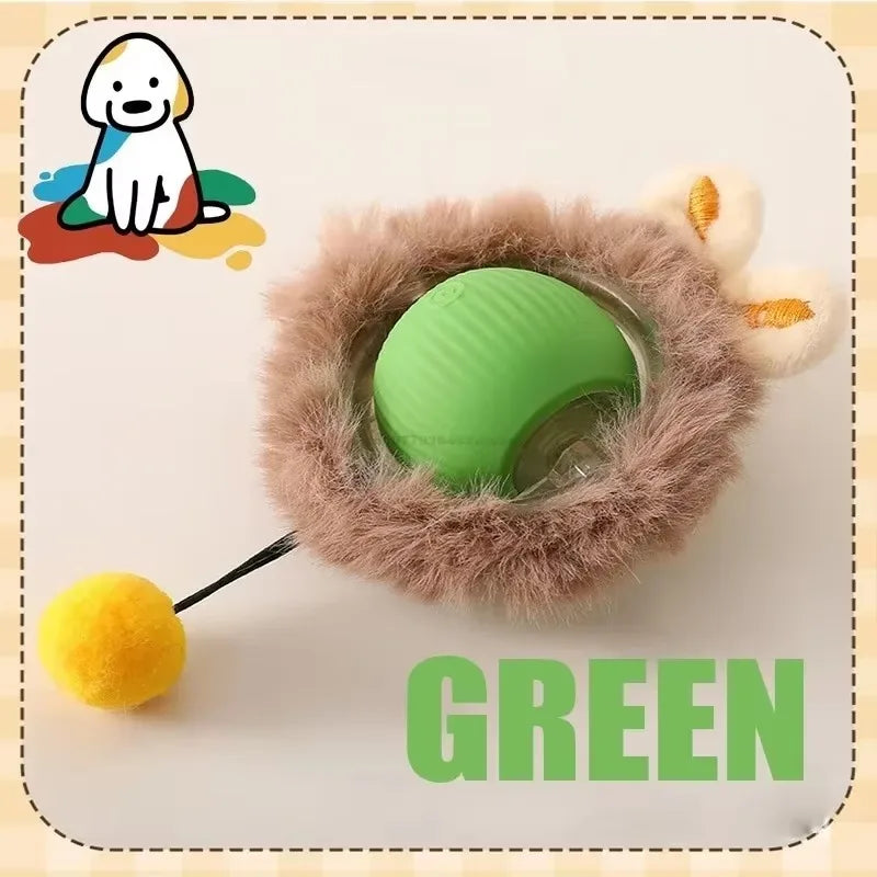 Self-Moving Electronic Cat Ball Toy