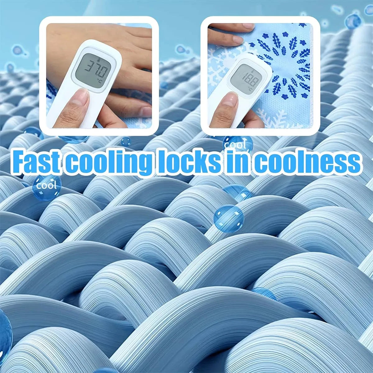 Pet Cooling Mat – Water-Activated Cool Pad for Dogs & Cats