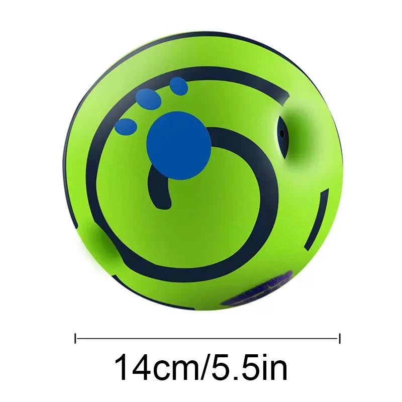 Wobble Wag Glow Ball – Interactive Giggle Dog Toy