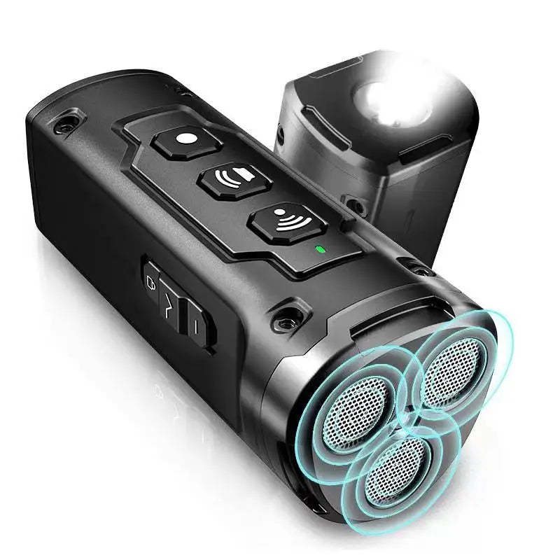 Ultrasonic Dog Repeller & Training Device – Rechargeable with LED Light