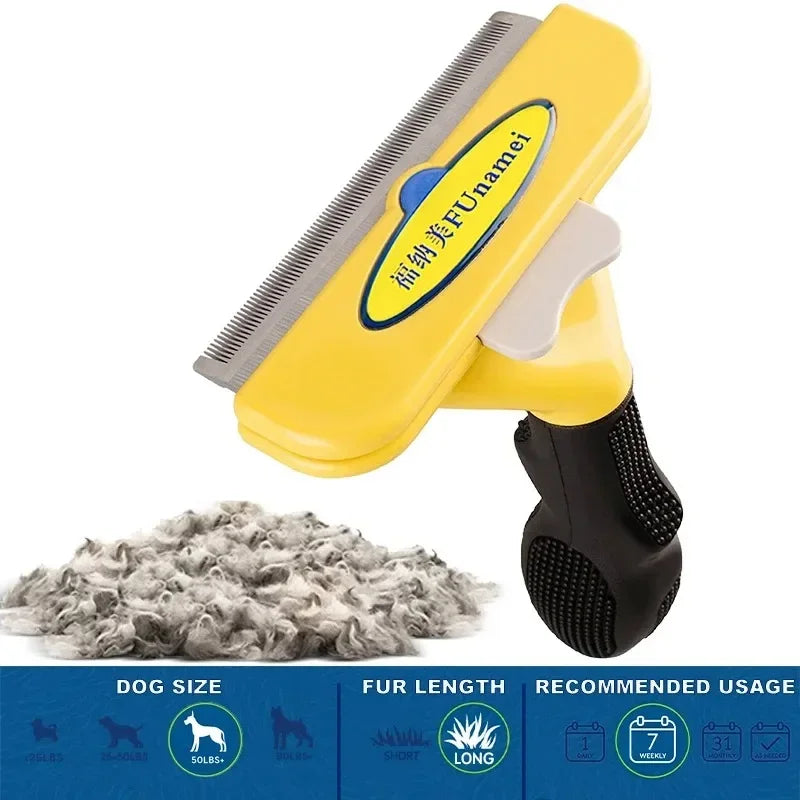Large Dog Hair Removal & Grooming Comb