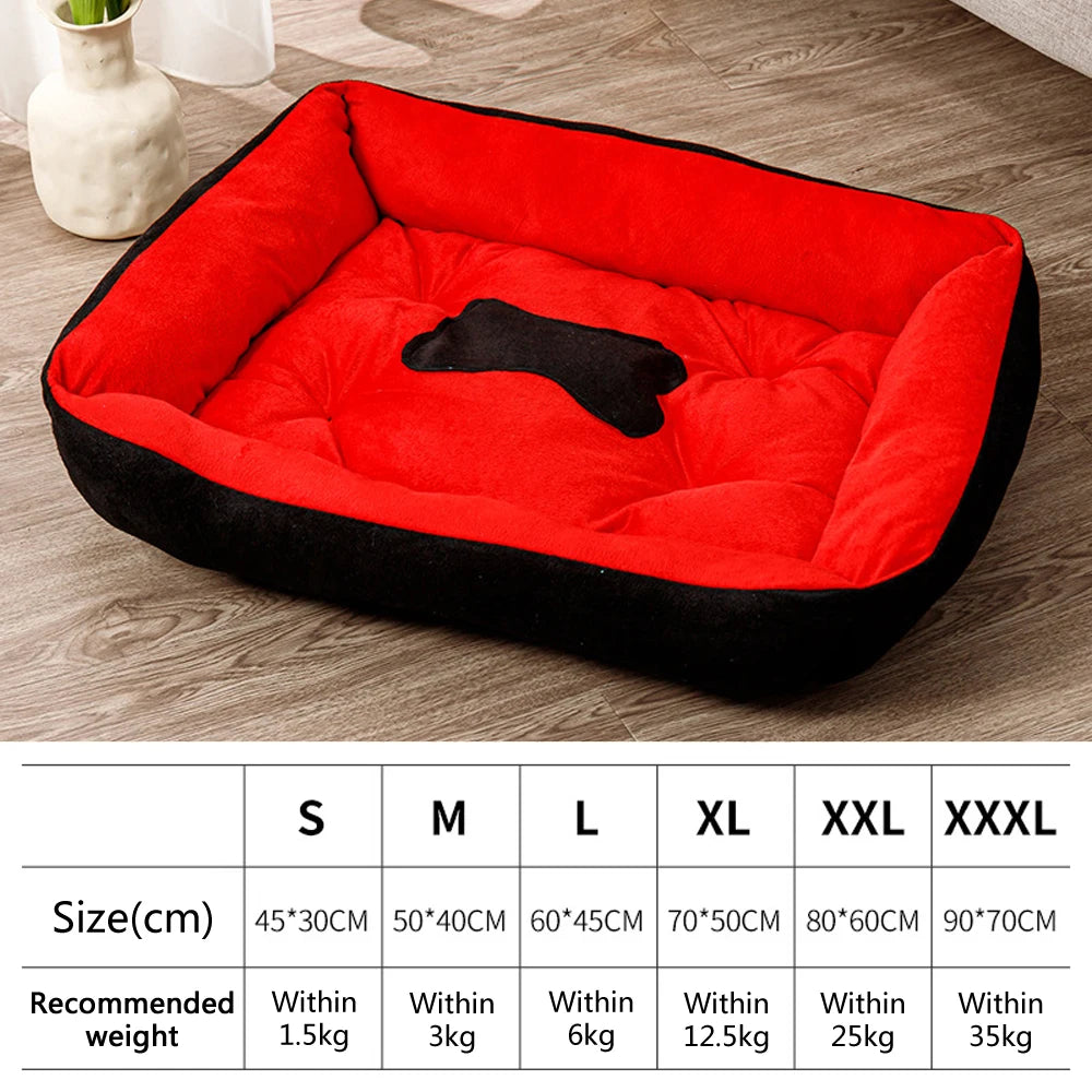 Large Warm Dog & Cat Bed Sofa