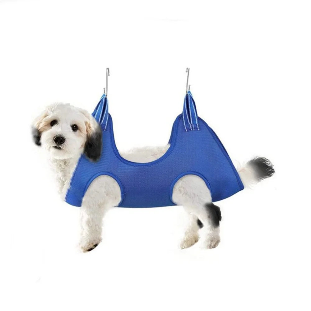 Pet Grooming Restraint Bag – Anti-Scratch Nail Cutting & Bath Hammock