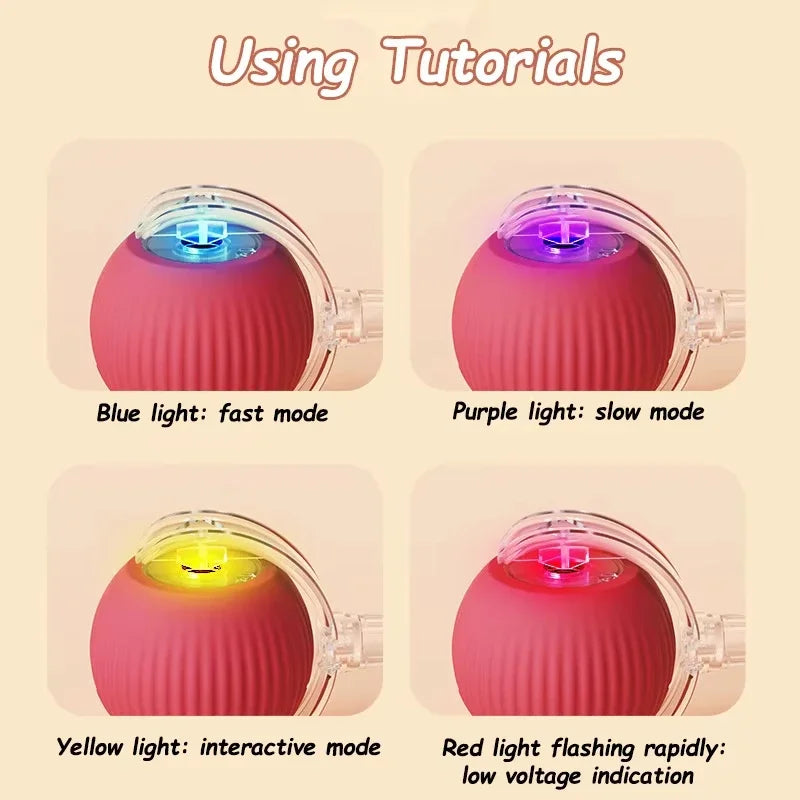 2025 Electric Automatic Rolling Dog Ball Toy