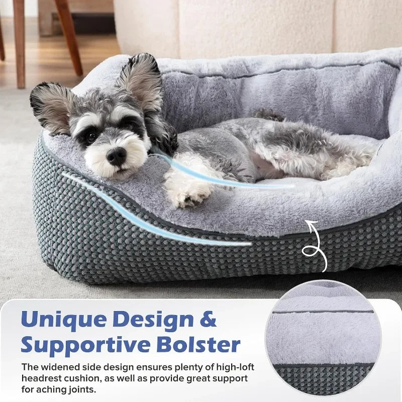 Medium Orthopedic Washable Dog Bed