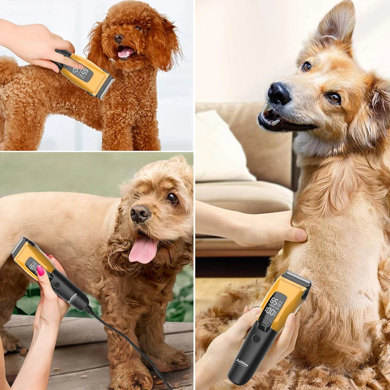 Professional Type-C Rechargeable Pet Hair Trimmer – For Dogs & Cat