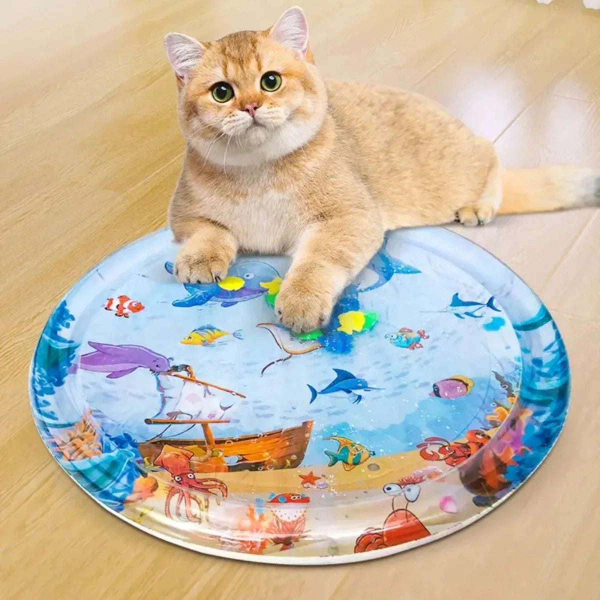 Summer Cooling Pet Ice Pad – Water Bed Mat for Dogs & Cats