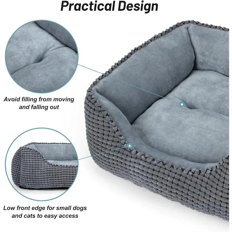 Orthopedic Washable Dog & Cat Bed