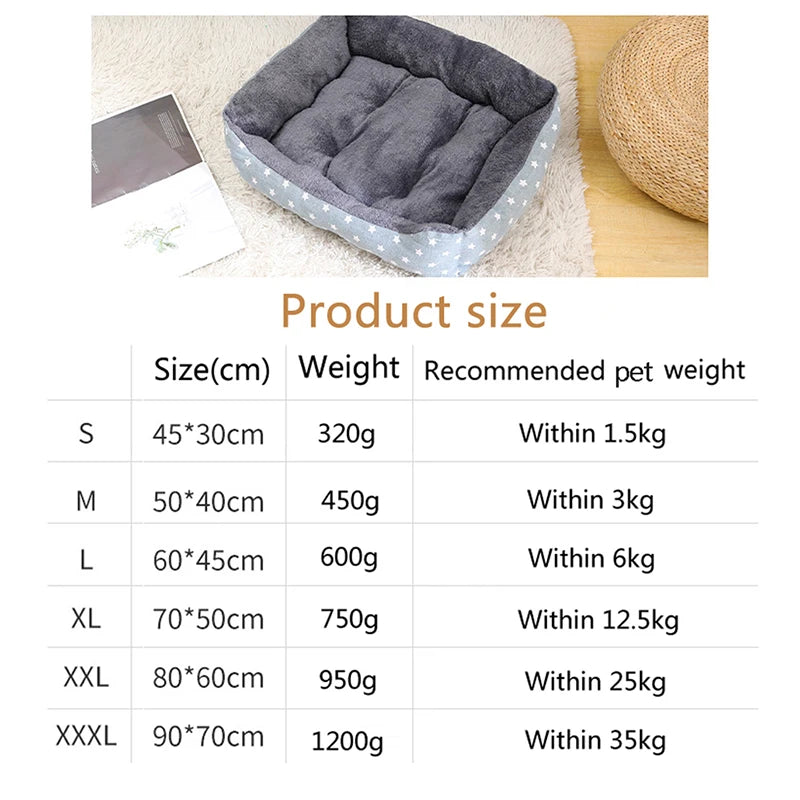Large Warm Dog & Cat Bed Sofa