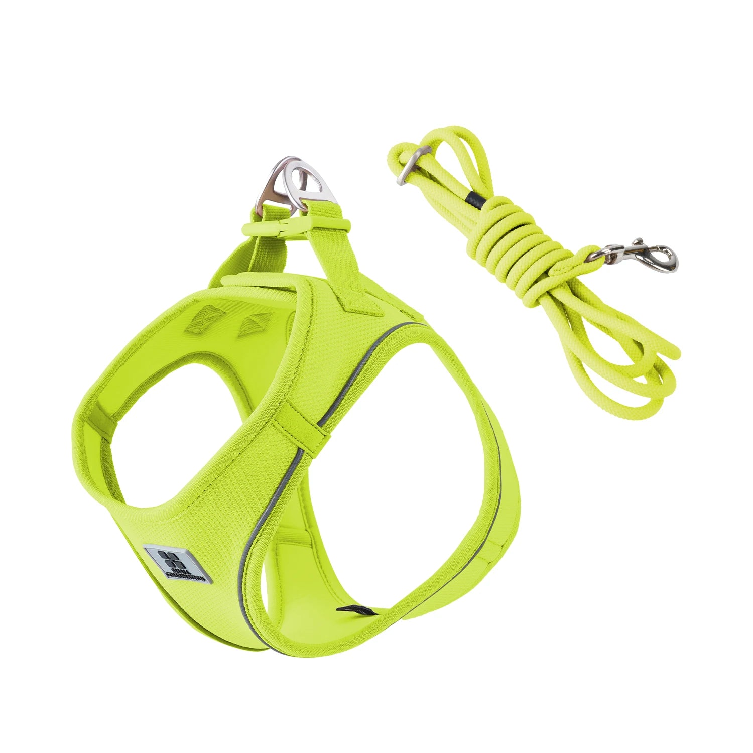 Adjustable Reflective Dog Harness & Leash Set – For Small to Medium Pets