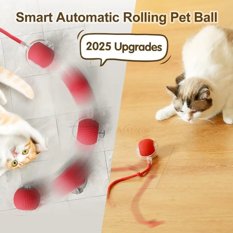 Self-Moving Electronic Cat Ball Toy