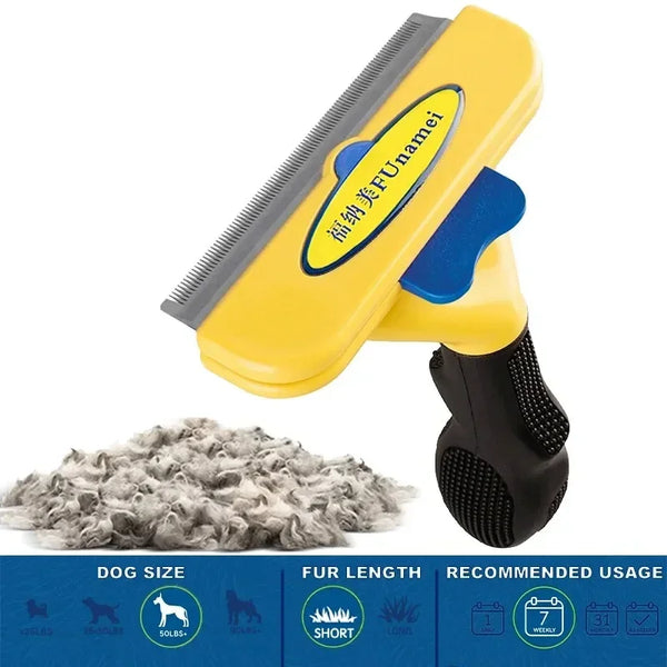 Large Dog Hair Removal & Grooming Comb