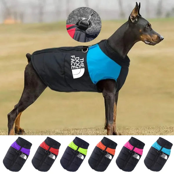 Waterproof Padded Dog Coat with Zipper