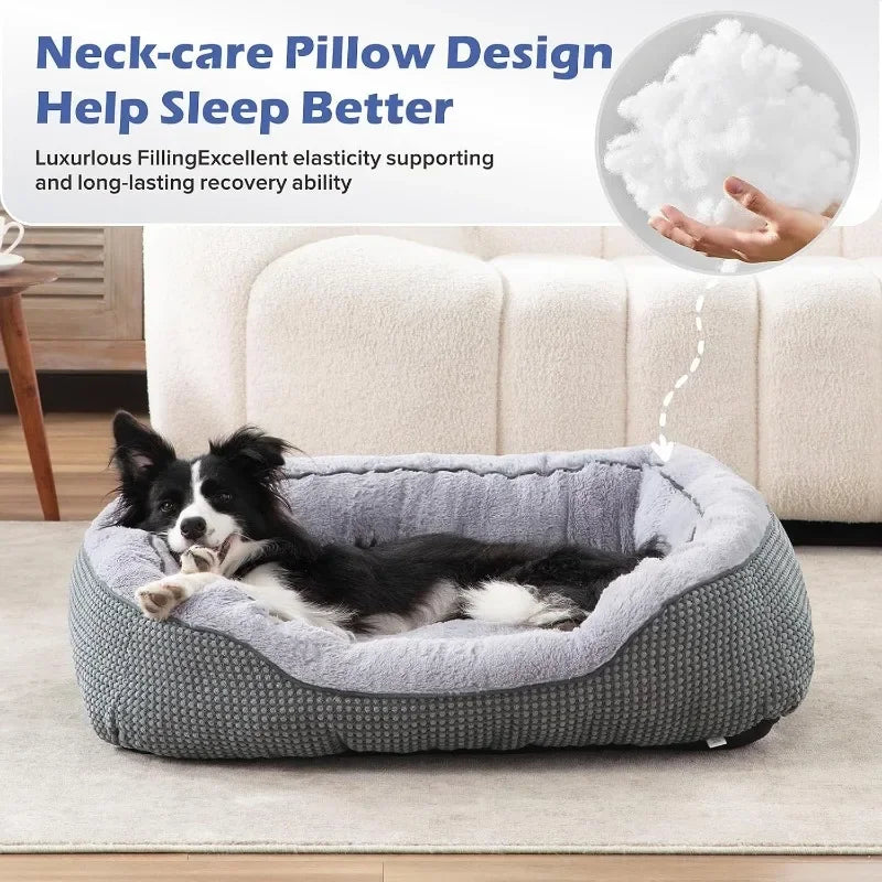 Medium Orthopedic Washable Dog Bed