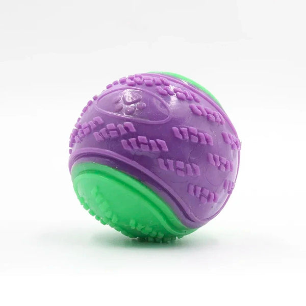 Durable Dog Chew Ball – Interactive Teeth-Cleaning Toy