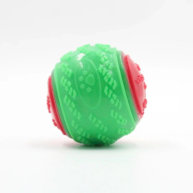 Durable Dog Chew Ball – Interactive Teeth-Cleaning Toy