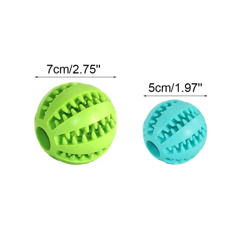 Interactive Rubber Chew Ball Toy