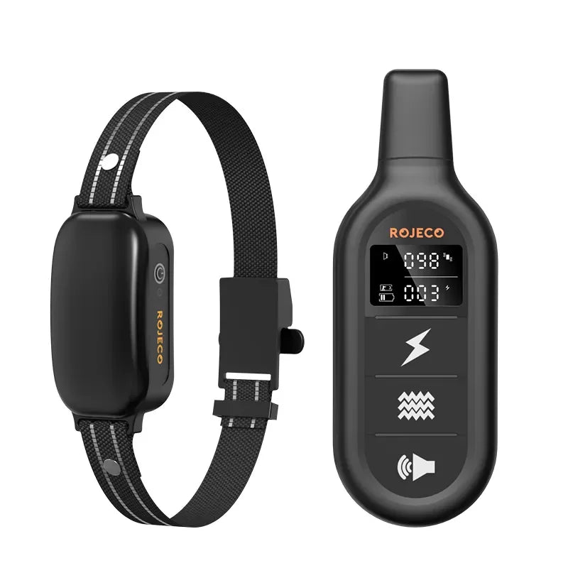 ROJECO Rechargeable Waterproof Dog Training Collar