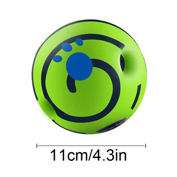 Wobble Wag Glow Ball – Interactive Giggle Dog Toy