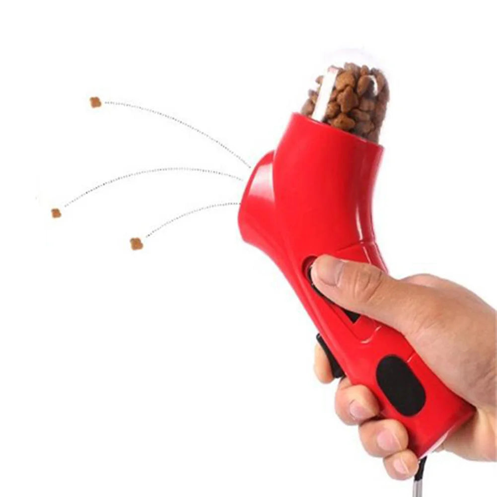 Interactive Pet Snack Dispenser Launcher