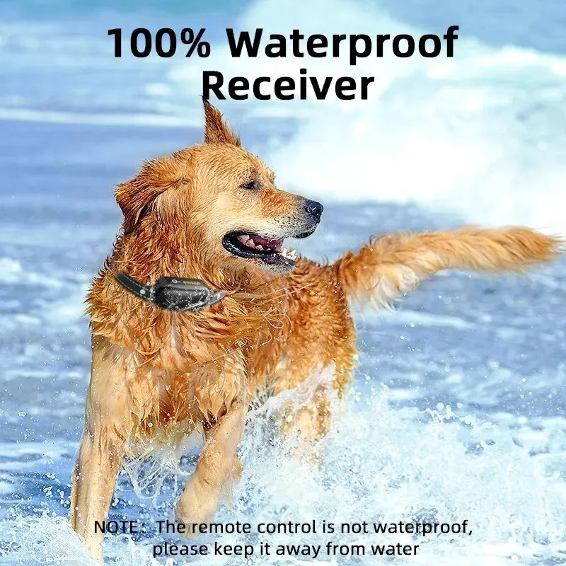ROJECO Rechargeable Waterproof Dog Training Collar