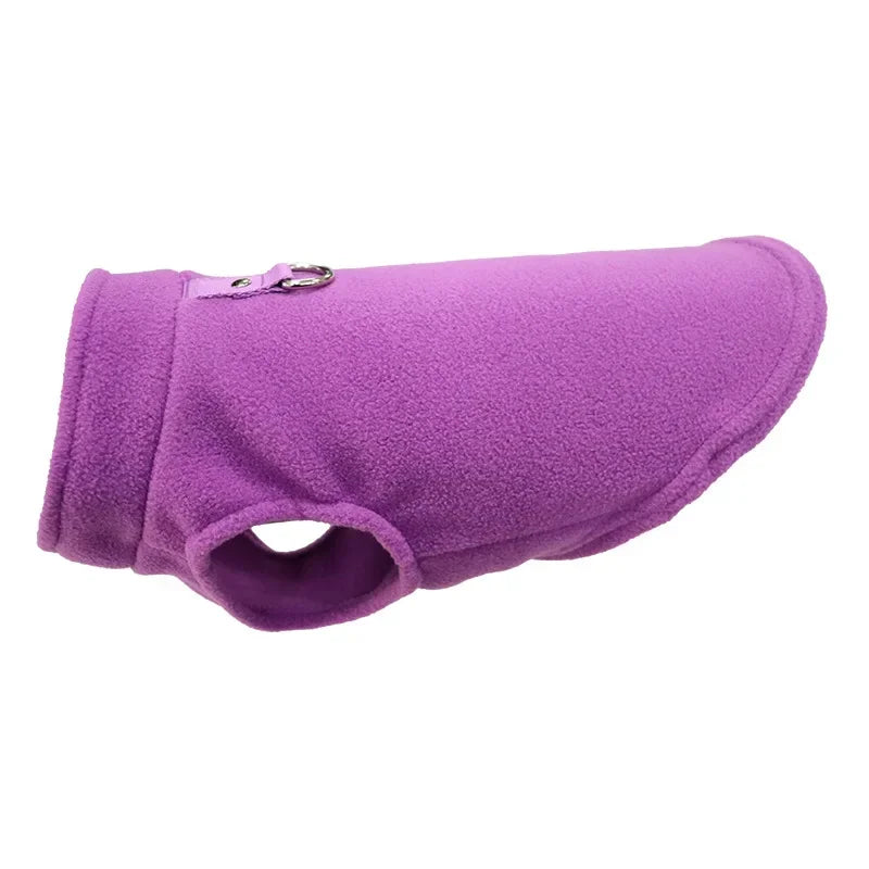 Winter Warm Dog & Cat Jacket Vest with D-Ring