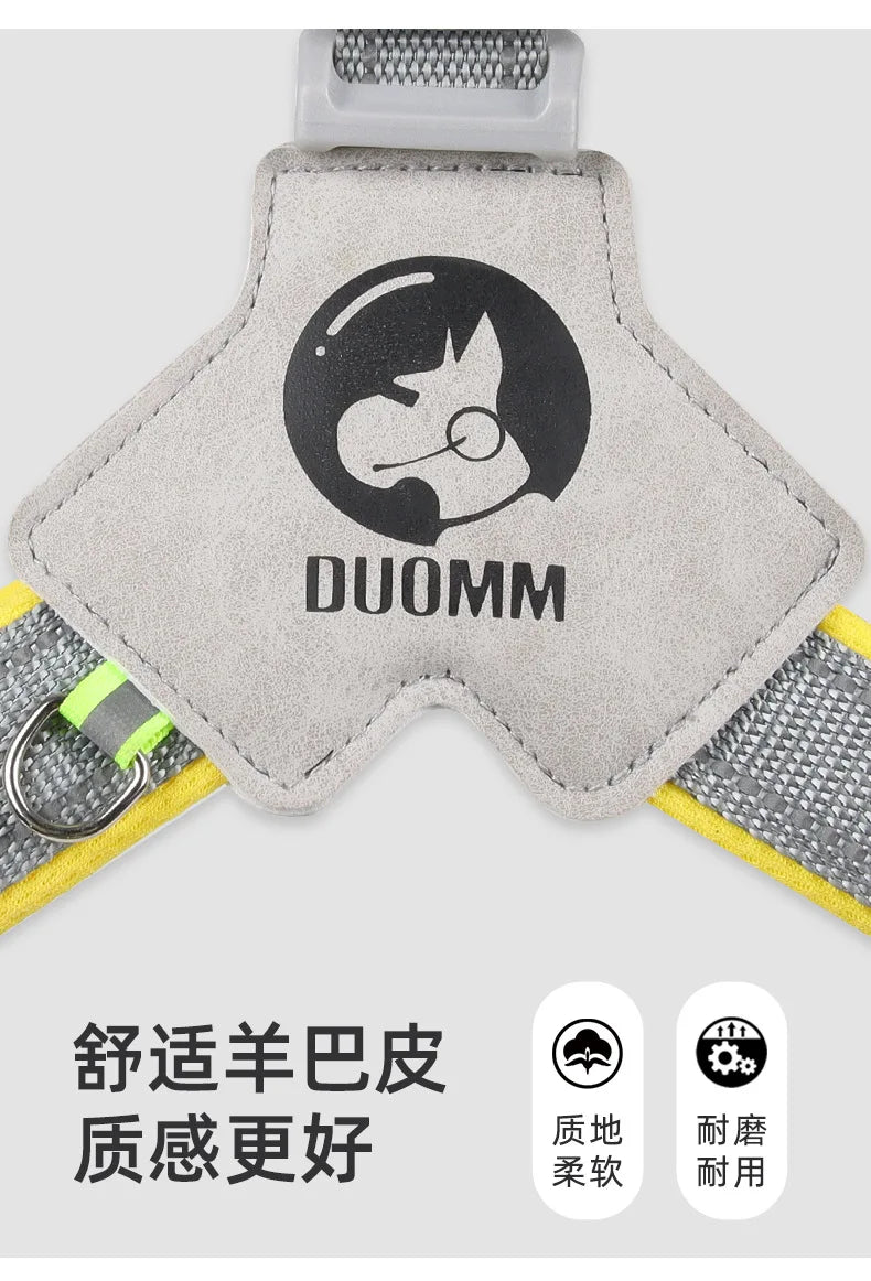 Adjustable Reflective Mesh Dog Harness – For Small & Large Dogs and Cats