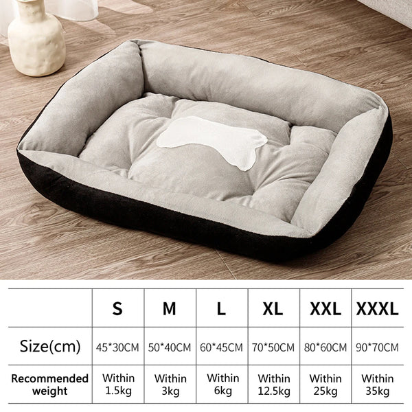 Large Warm Dog & Cat Bed Sofa
