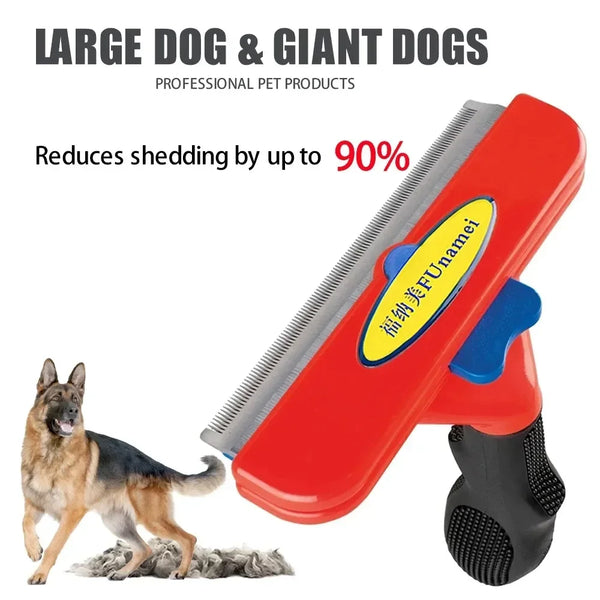 Large Dog Hair Removal & Grooming Comb