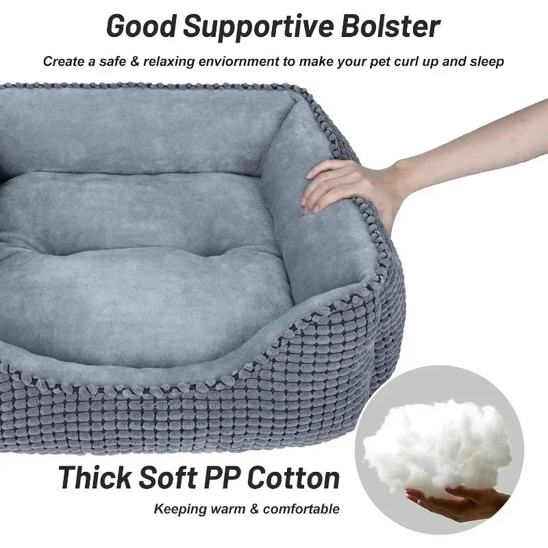 Orthopedic Washable Dog & Cat Bed