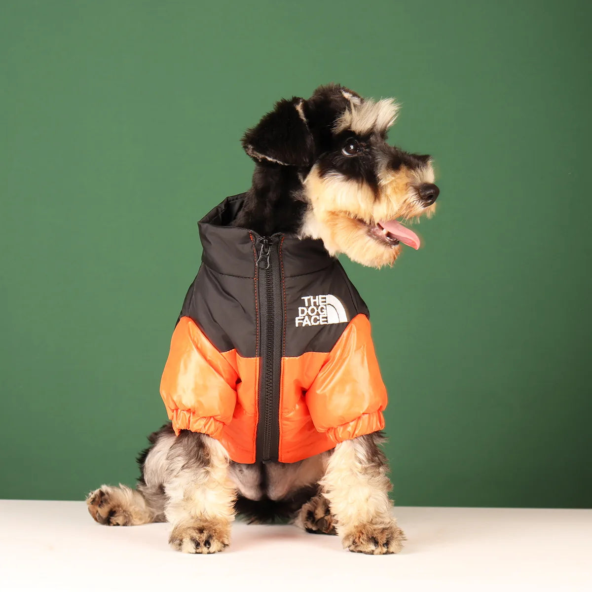 Large Winter Windproof Reflective Dog Jacket