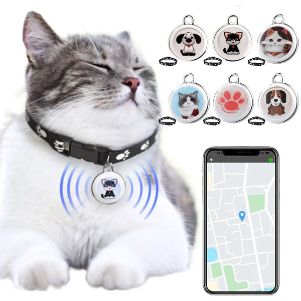 Pet GPS Tracker – Waterproof Bluetooth Smart Locator
