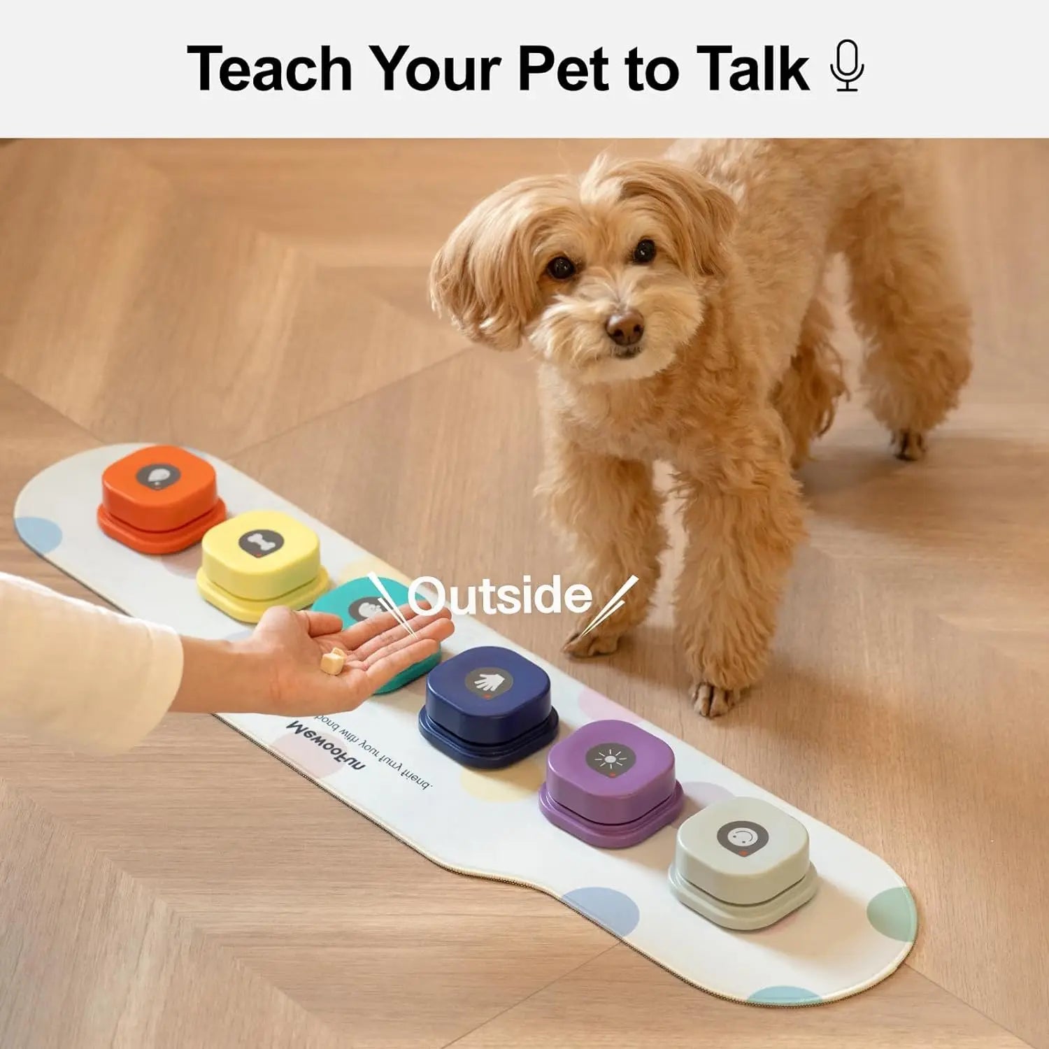 Mewoofun Voice Recording Button Dog Communication & Training Set