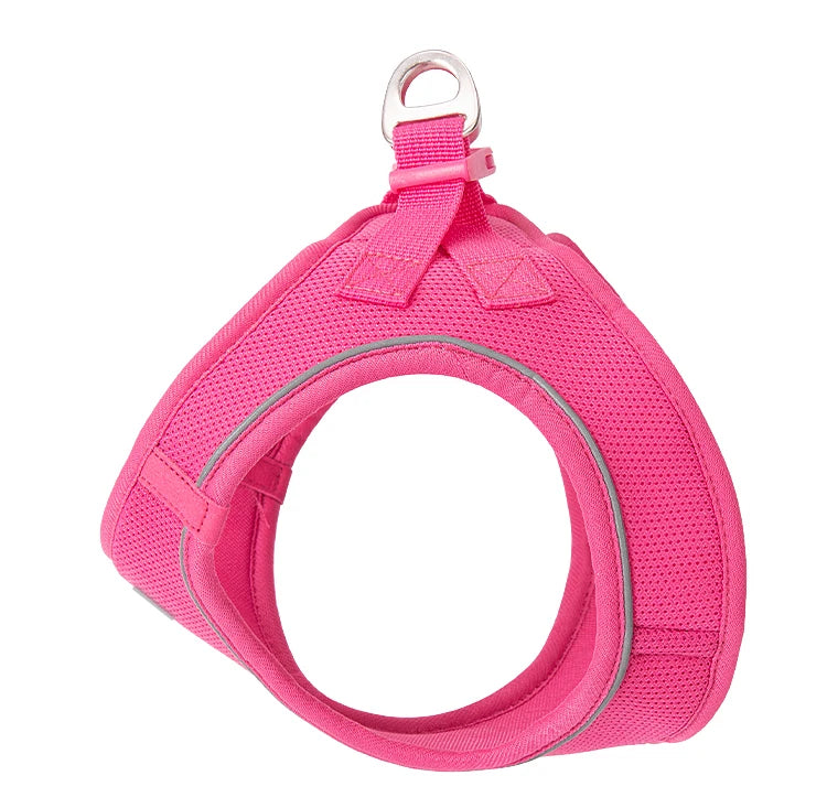 Adjustable Reflective Dog Harness & Leash Set – For Small to Medium Pets
