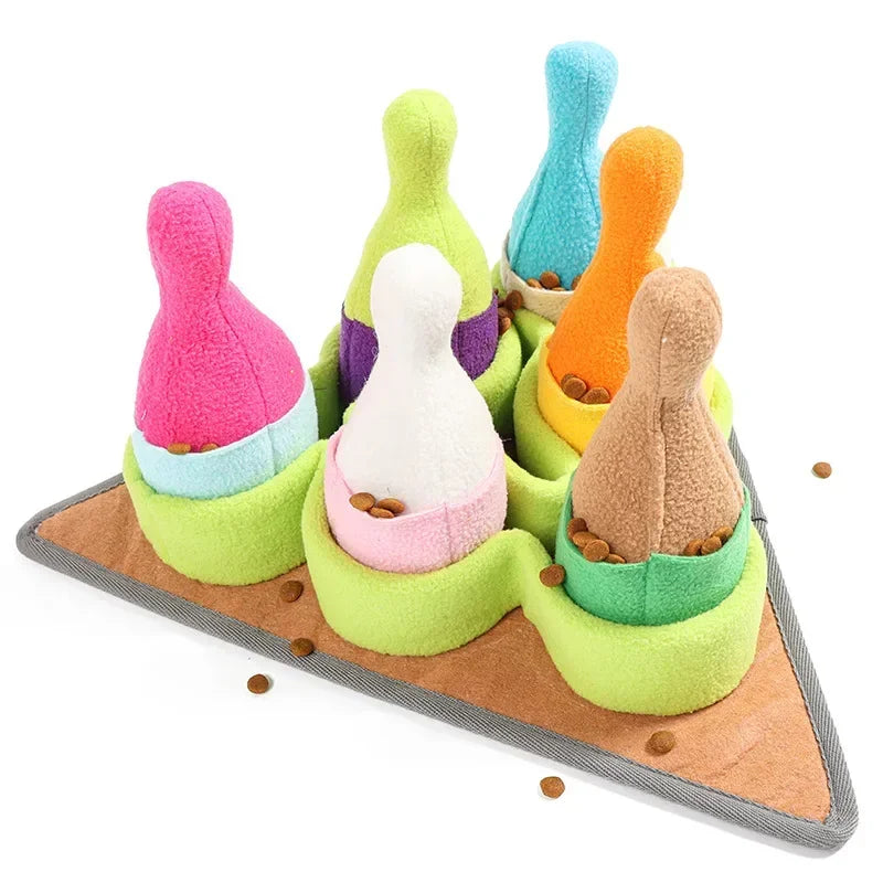 Interactive Puzzle Snuffle Dog Toy