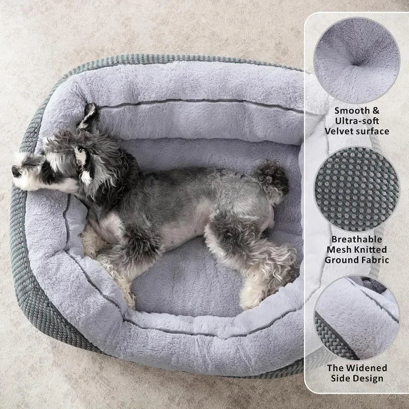 Medium Orthopedic Washable Dog Bed