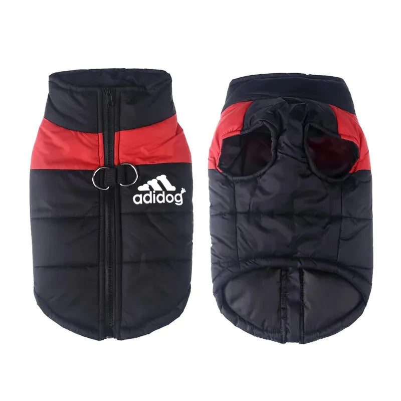 Waterproof Padded Dog Coat with Zipper