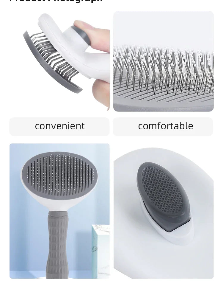 Stainless Steel Pet Grooming Comb