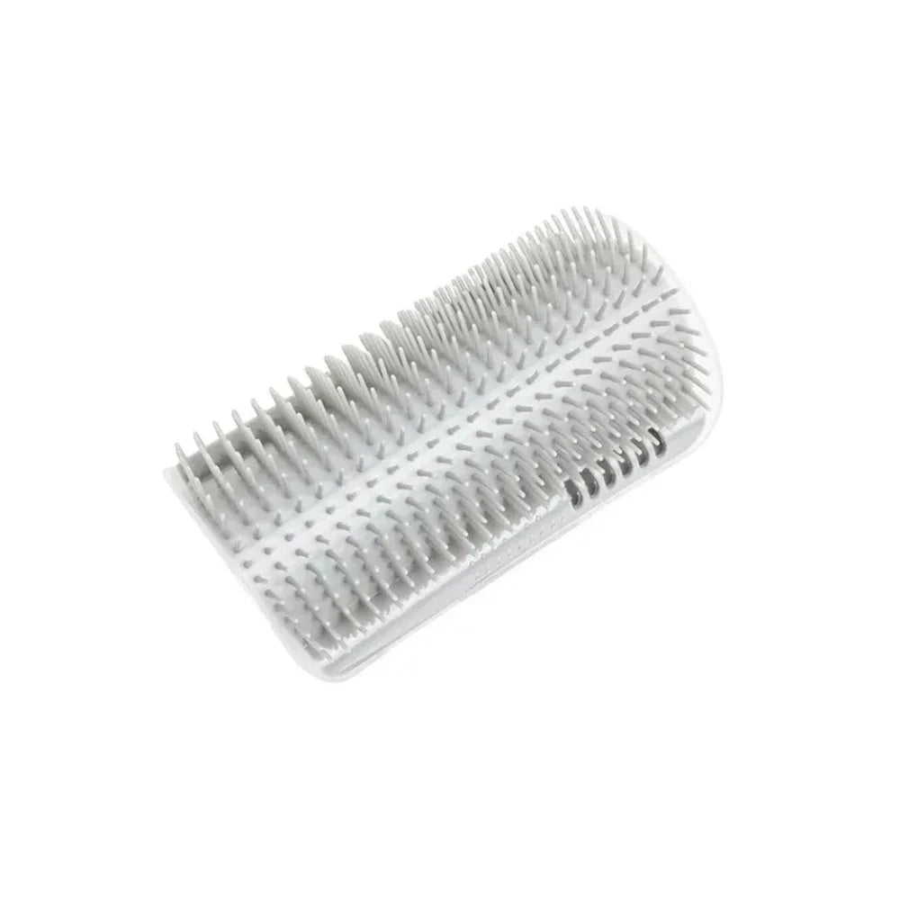 Cat Wall Brush & Scratcher with Catnip Toy