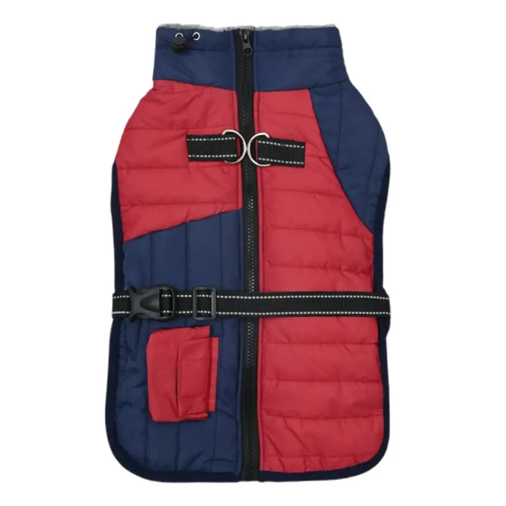 Small Dog Winter Snow Jacket with Traction