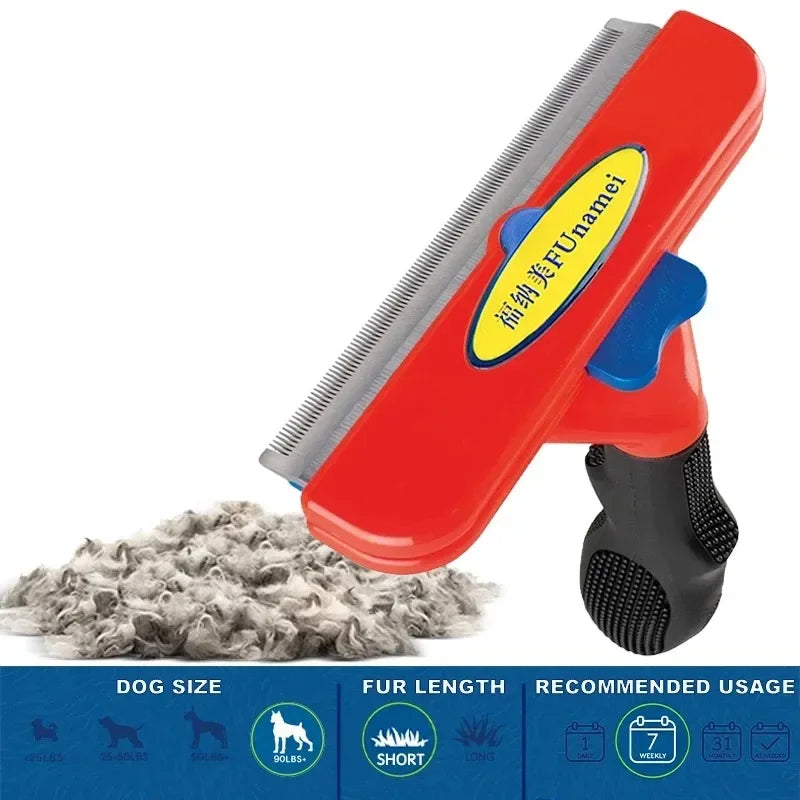 Large Dog Hair Removal & Grooming Comb