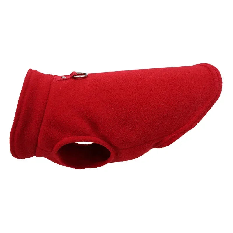 Winter Warm Dog & Cat Jacket Vest with D-Ring