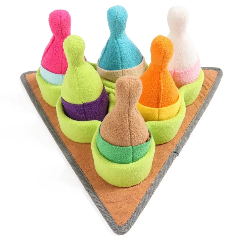 Interactive Puzzle Snuffle Dog Toy
