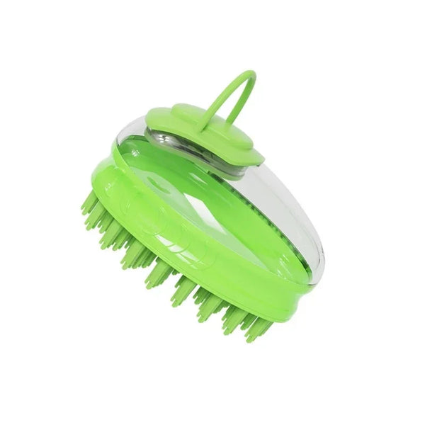 Silicone Dog Bath & Massage Shampoo Brush