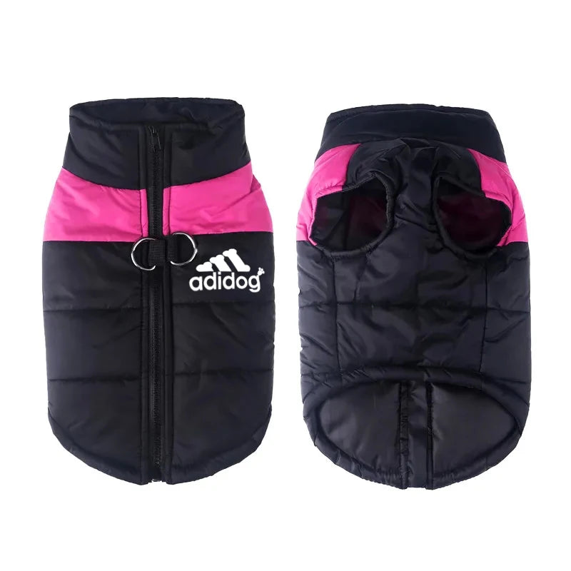 Waterproof Padded Dog Coat with Zipper