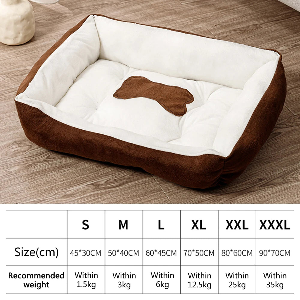 Large Warm Dog & Cat Bed Sofa