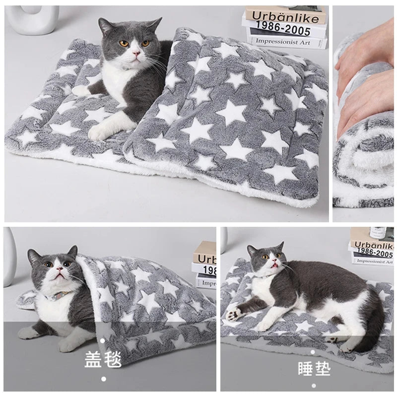 Flannel Pet Sleeping Mat & Dog Sofa